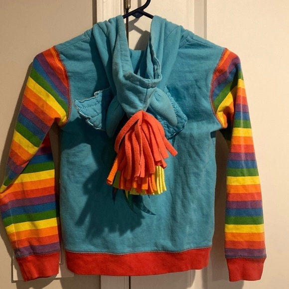 ❌SOLD on MERCARI❌ My Little Pony Rainbow Dash Hoody - Picture 6 of 9